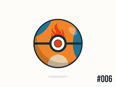 Pokéballday: #006 Charizard Ball