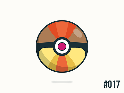 Pokéballday: #017 Pidgeotto Ball clean illustrator nintendo pidgeotto pokeball pokeballday pokemon pokéball pokéballday pokémon vector