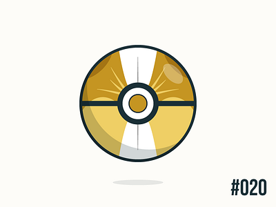 Pokéballday: #020 Raticate Ball clean illustrator nintendo pokeball pokeballday pokemon pokéball pokéballday pokémon raticate vector