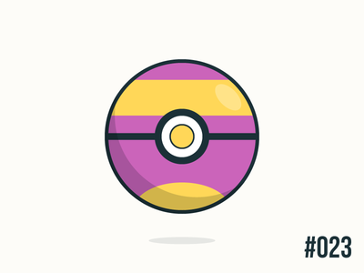 Pokéballday: #023 Ekans Ball clean ekans illustrator nintendo pokeball pokeballday pokemon pokéball pokéballday pokémon vector