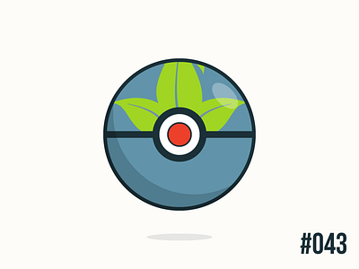 Pokéballday #043 Oddish Ball