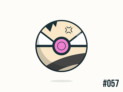 Pokéballday #057 Primeape Ball