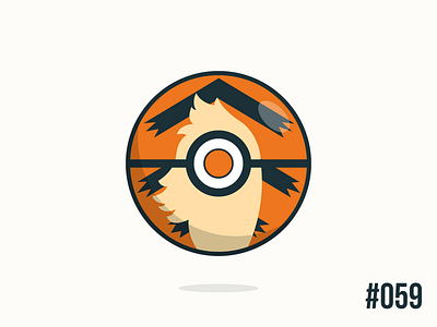 Arcanine Pokeball, pokeball illustration transparent background