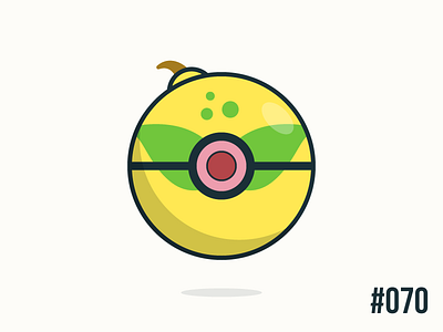 Pokéballday #070 Weepinbell Ball