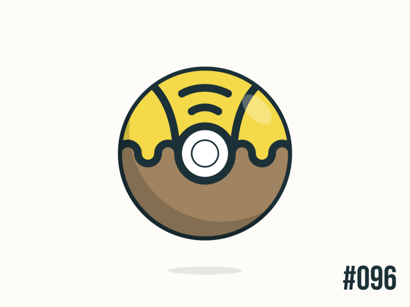 Pokéballday #096 Drowzee Ball clean drowzee illustrator nintendo pokeball pokeballday pokemon pokéball pokéballday pokémon vector