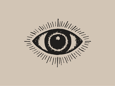 Vision + Clarity eyes hand drawn illustration