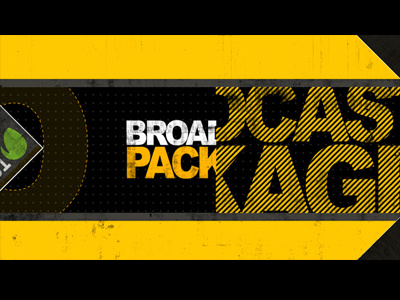 Grunge Broadcast Package broadcast package envato grunge strong transition video hive yellow