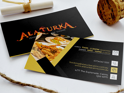 Alaturka Business Card Design advertisement branding business card business card design business card template business cards card card design company design illustration template