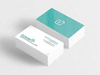 Token Card Design advertisement branding business card business card design business card template business cards card card design company design illustration