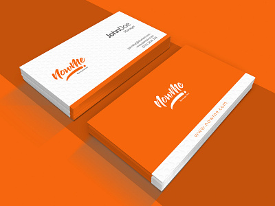 Now Me Card Design advertisement branding business card business card design business card template business cards card card design company design illustration template