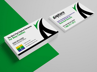 The Best Pest control Company Card Design