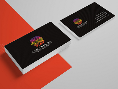 Cameron Wilson Card Design advertisement branding business card business card design business card template business cards card card design company design illustration template typography