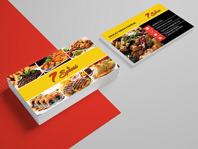 7 Spices Card Design