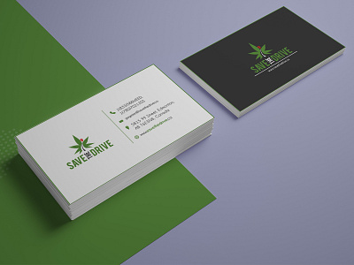 Save The Drive Card Design advertisement branding business card business card design business card template business cards card card design company design illustration template typography