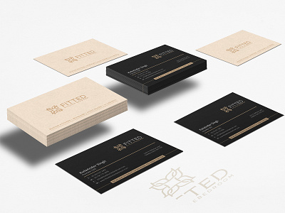 Fitted Business Card Design advertisement business card business card design business card template business cards card card design design