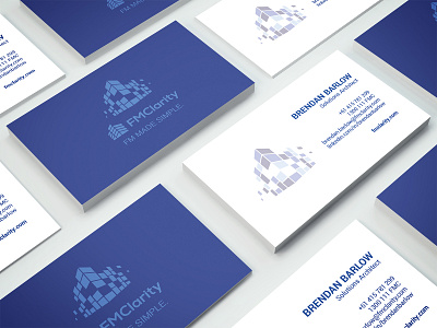 FM Clarity Business Card Design