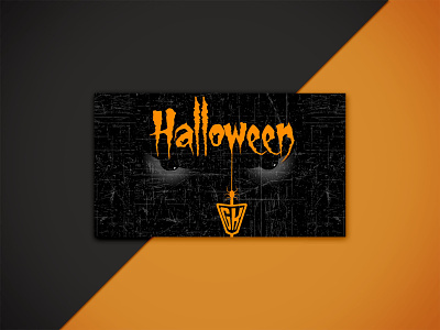 Halloween Business  Card Design