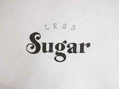 Less Sugar