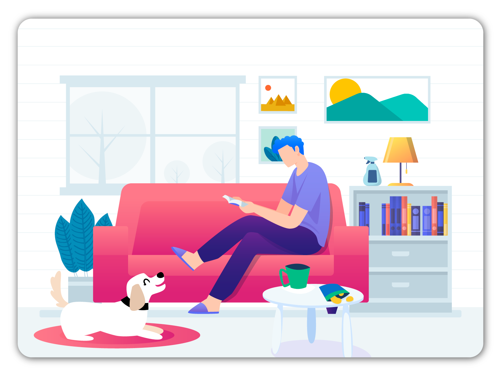 Stay Home, Stay Safe - COVID19 by TechnoBrave on Dribbble