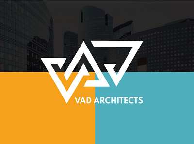 VAD ARCHITECTS | Logo Design | DESENO architect architects logo architure logo design brand design brand identity branding design envelope letter a letter d letter v letter v logo letterhead logo logo design mockup monogram morden designs vad wordmark