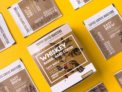Easy Brew Coffee | Product Design | Coffee Product brand design brand identity branding chemex coffee coffee mockup coffee packaging design esspresso illustration logo mockup moka pot packaging design pour over product design whiskey