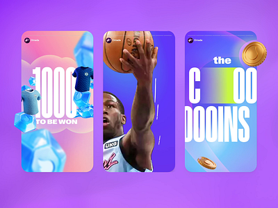 🏀 Social Media Brand after app branding design effect figma social media sport typography ui