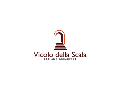 Vicolo Della Scala design illustration logo