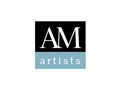 AM Artists design illustration logo