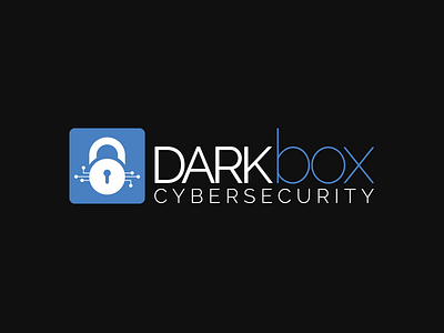Darkbox Cybersecurity design illustration logo