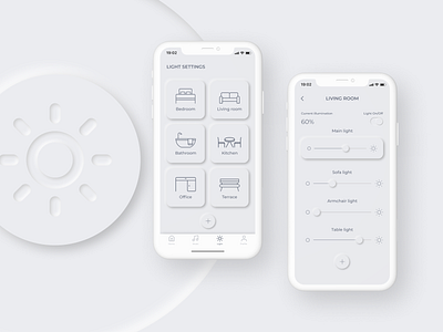 Light settings for smart light app