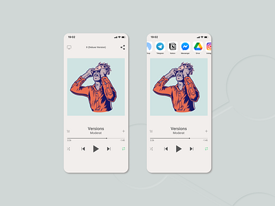 Music player & share function