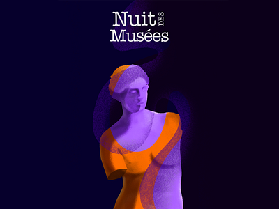 La Nuit Des Musées musé night statue