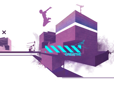 Parkour motion 2 architecture creativejuiceswall free running graffiti motion graphics parkour puma street urban
