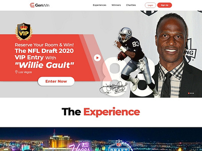NFL Draft Landing Page