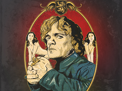 Tyrion Lannister in Digital content content design design design art digital digital art digital illustration game of throne game of thrones gameofthrones got graphic design graphics hbo illustration marketing agency procreate tv series tv show vector