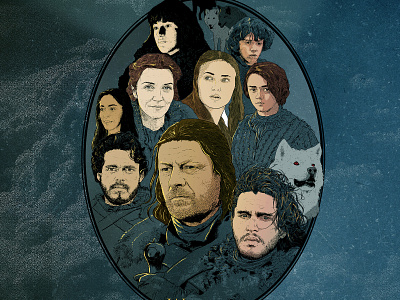 Stark Family  Winter Is Coming