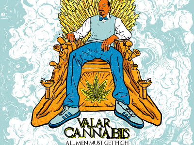 Valar Cannabis 420 branding cannabis cannabis design cannabis logo digital digital art digital illustration game of thrones gameofthrones graphic graphic design graphics hbo illustration marijuana marketing agency snoop snoop dogg weed