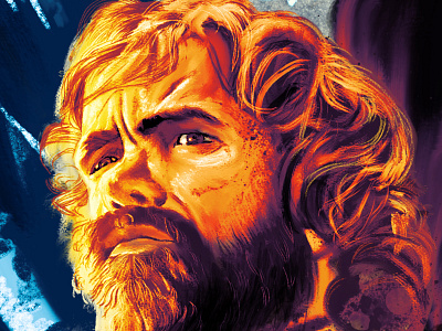 GOT Tribute Poster: Tyrion Lannister digital digital art digital painting game of throne game of thrones got illustration illustration agency illustration art illustration design illustrations illustrator poster poster a day poster art poster design procreate procreate app procreate art procreateapp