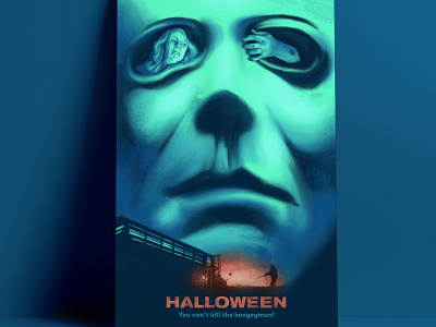 Alternative Movie Poster: Halloween alternative alternative movie poster design design art digital digital art digital illustration graphic design graphics horror horror art horror movie horror movies horror vacui marketing agency movie movie art movie poster movie posters movies