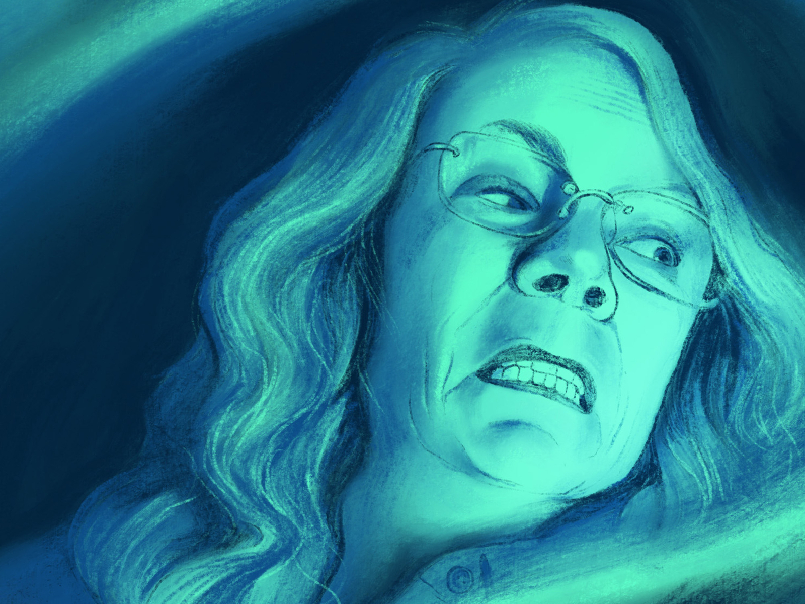 Halloween Poster- Jamie Lee Curtis by The Commas on Dribbble