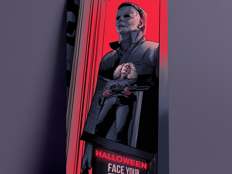 Alternative Movie Poster Halloween by The Commas on Dribbble