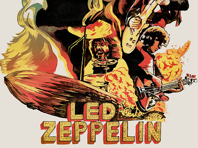 Led Zeppelin- Commission in Oil