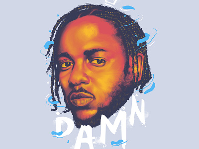 Presenting the amazing- KENDRICK LAMAR (in Procreate) branding content content design design design art digital digital art digital illustration graphic graphic design graphics hip hop hiphop illustration kendrick lamar marketing agency music music art rap rapper