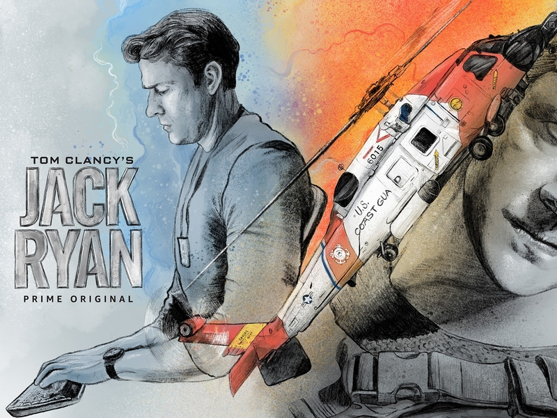 Alternative Poster Jack Ryan Amazon Prime By The Commas