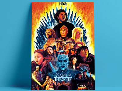 Game of Thrones- Tribute Poster