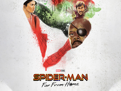 Alternative Movie Poster- Spider-Man: Far From Home alternative movie poster design digital illustration fan art fanart graphic design home illustration indian ipad ipadpro keyart movie procreate procreate app procreate art procreate brushes procreateapp spider spider man