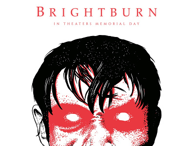 Alternative Movie Poster: Brightburn ad agency advertising advertising agency agency alternative movie poster bright creative agency design agency film horror horror art horror movie horror movies key art kid kids marketing agency movie movie poster movies