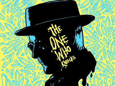 Breaking Bad- The One Who Knocks alternate alternate gothic alternates alternative alternative movie poster breaking breaking bad design design art designer designs graphic graphic design graphicdesign graphics marketing agency tv tv series tv show tv shows