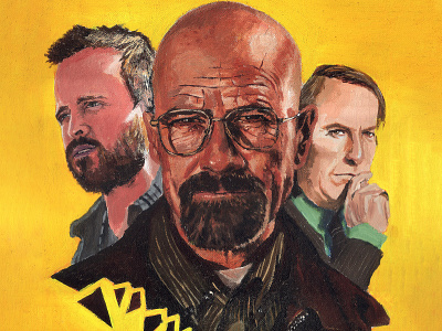 Oil Painting Tribute- Breaking Bad