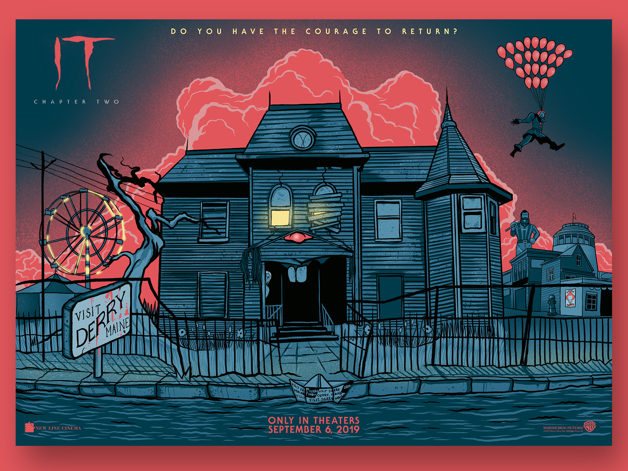 Alternative Movie Poster It Chapter Two By The Commas On Dribbble